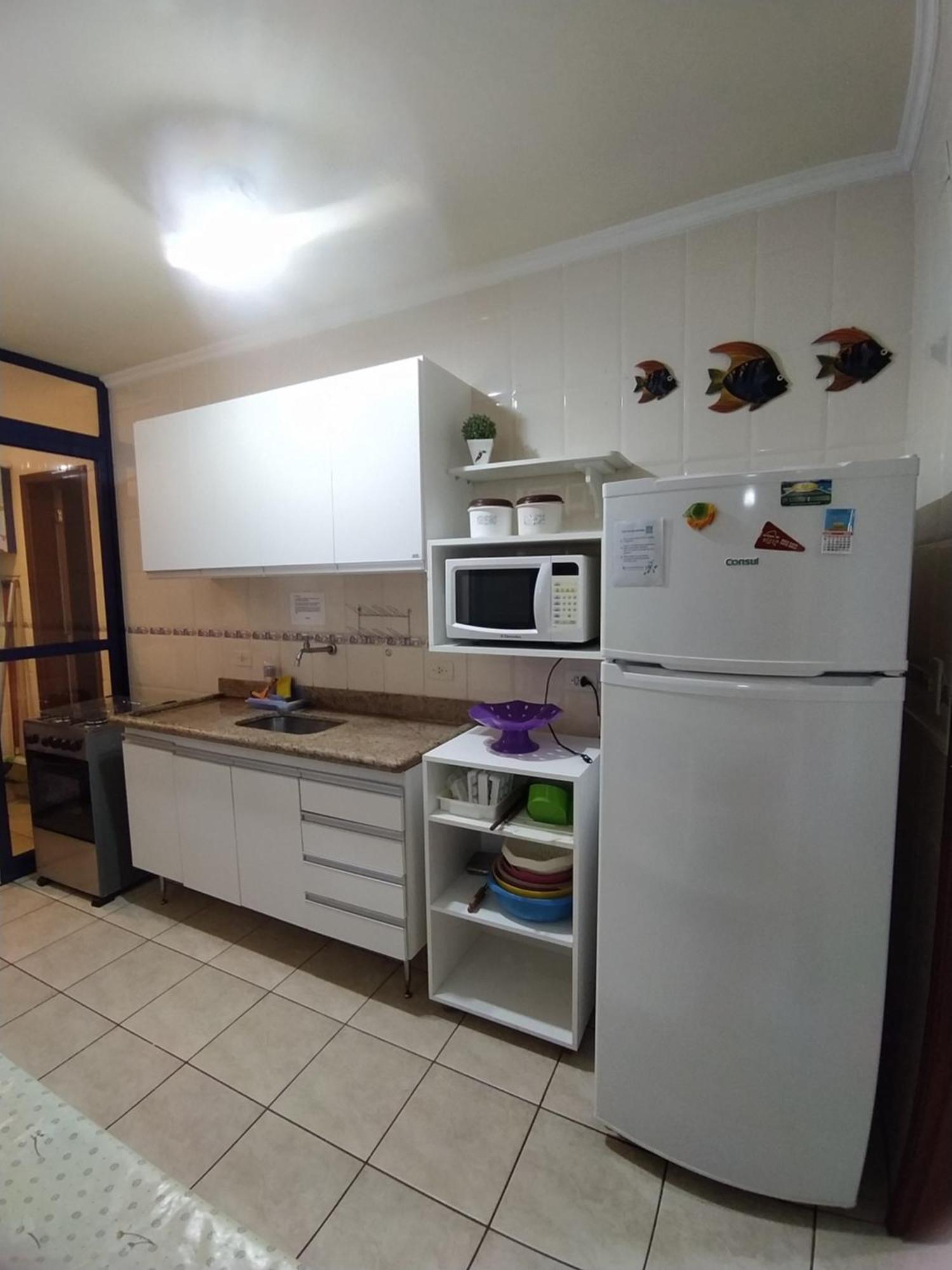 Apto 12-2 Com Churrasqueira - Beira Mar - Sirlei Ubatuba Luaran gambar